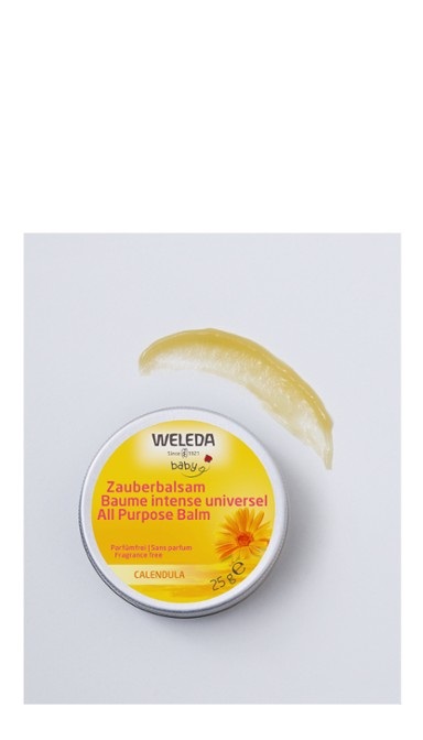 Weleda Balsamo Multiuso Calendula 25 g - Nutre, lenisce e protegge la pelle del bambino