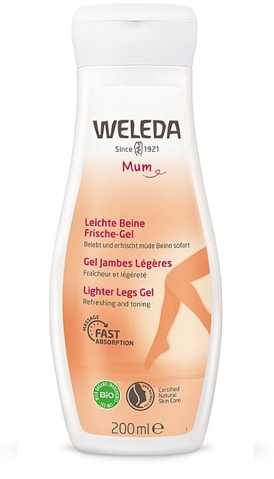 Weleda Gel Fresco Gambe Leggere 200 ml - Freschezza e leggerezza, lenisce e tonifica le gambe pesanti, ideale anche in gravidanza