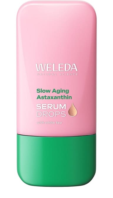 Weleda Siero Viso Slow Ageing Astaxanthin 30 ml - Antiossidante con Tè Bianco