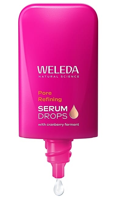 Weleda Siero Viso Pore Refining - 30 ml, con Vitamina C ed E per un Incarnato Uniforme e Luminoso