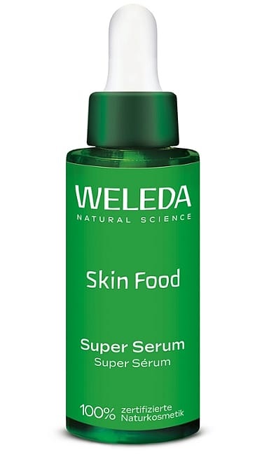 Weleda Skin Food Super Serum Siero per Viso 30 ml - Idratazione Intensa con Olio di Jojoba, Acido Ialuronico e Rosmarino