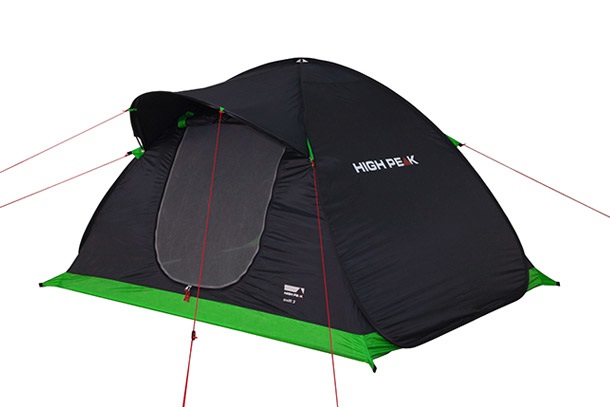 High Peak Minilite Tenda Pop-up Verde per 2 Persone - 1.0 kg, Stagione, Cuciture Sigillate