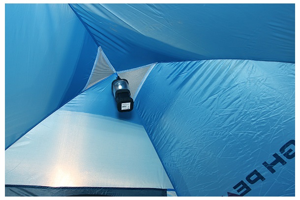 High Peak Beaver 3 - Tenda Unisex-Adulto Blu/Grigio 200x180x120 cm con Cucitura Sigillata e Ingresso Protetto
