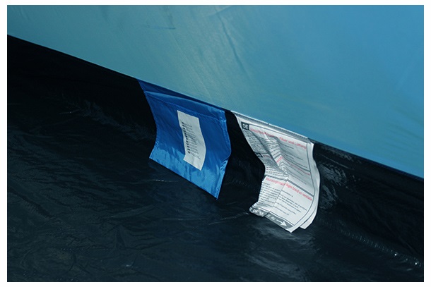 High Peak Beaver 3 - Tenda Unisex-Adulto Blu/Grigio 200x180x120 cm con Cucitura Sigillata e Ingresso Protetto