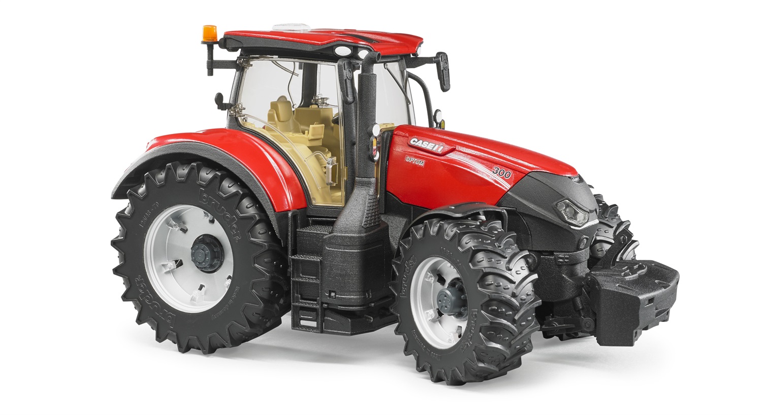 BRUDER Trattore Case IH Optum 300 CVX - Scala 1:16, Giocattolo per Bambini dai 3 Anni