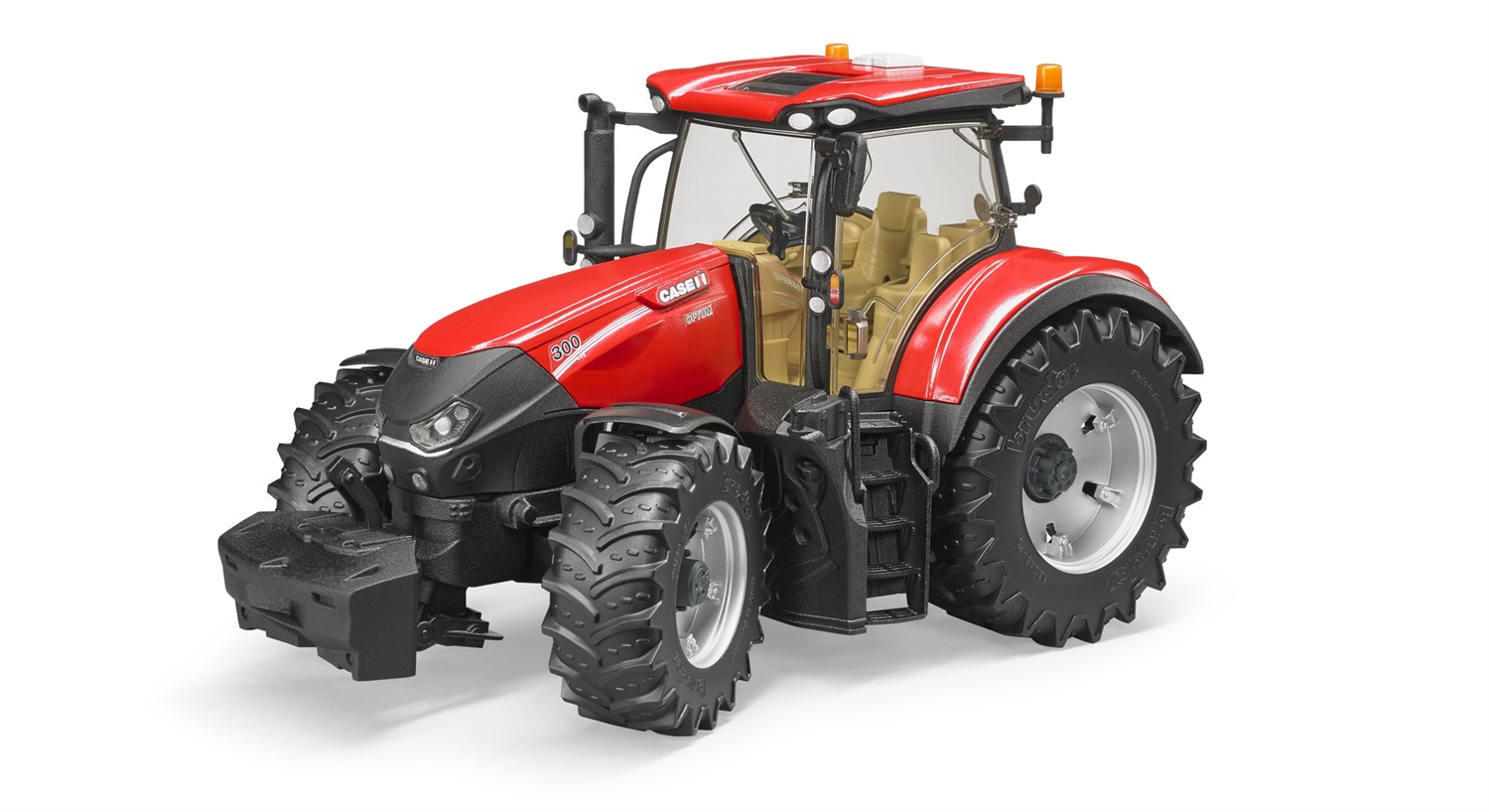 BRUDER Trattore Case IH Optum 300 CVX - Scala 1:16, Giocattolo per Bambini dai 3 Anni