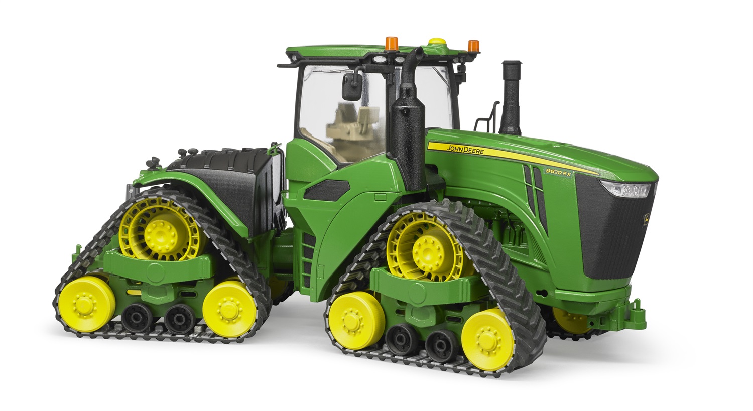 BRUDER Trattore John Deere 9620RX con Cingoli - Modellino in scala 1:16