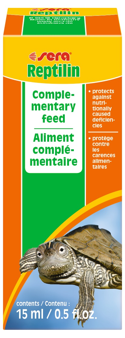 Sera Reptilin - Mangime Complementare Multivitaminico per Rettili 15 ml
