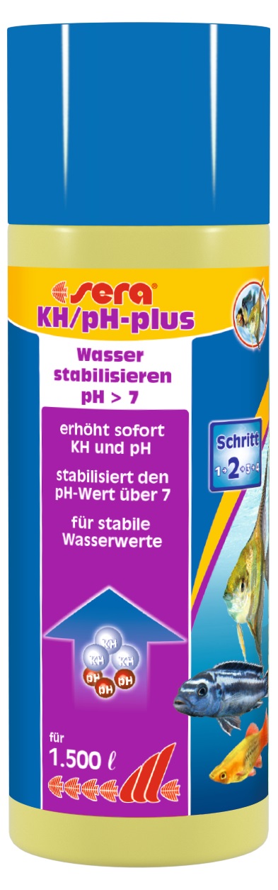 Sera KH/PH Plus 250 ml - Stabilizzatore pH e KH per Acquari d'Acqua Dolce