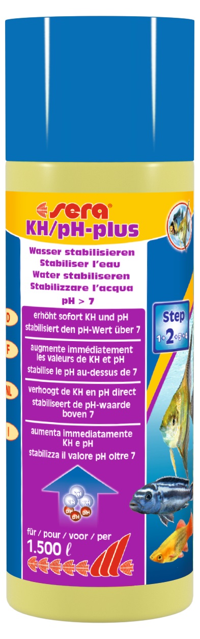 Sera KH/PH Plus 250 ml - Stabilizzatore pH e KH per Acquari d'Acqua Dolce