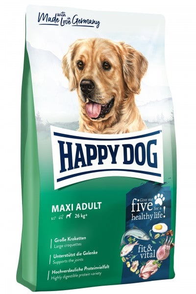 Happy Dog Supreme Fit & Vital Maxi Adult - Crocchette per Cani di Grossa Taglia - 14 kg - Dieta Equilibrata e Alta Digeribilità