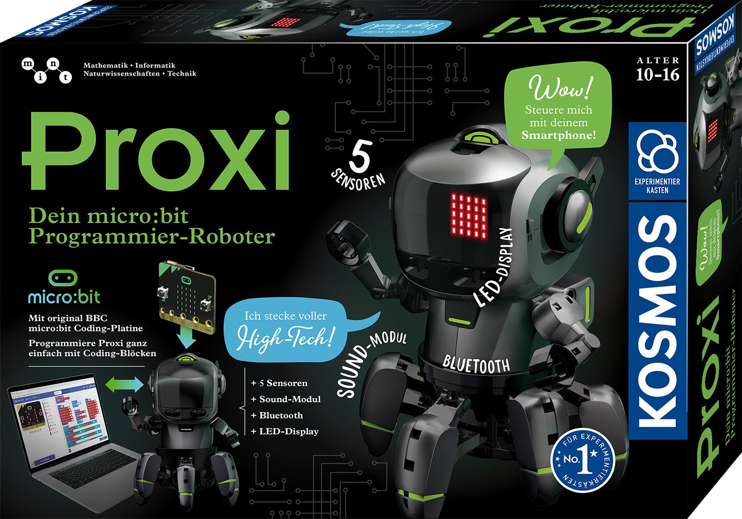 Kosmos Proxi - Dein Programmier-Roboter: Experimentierkasten Giocattolo
