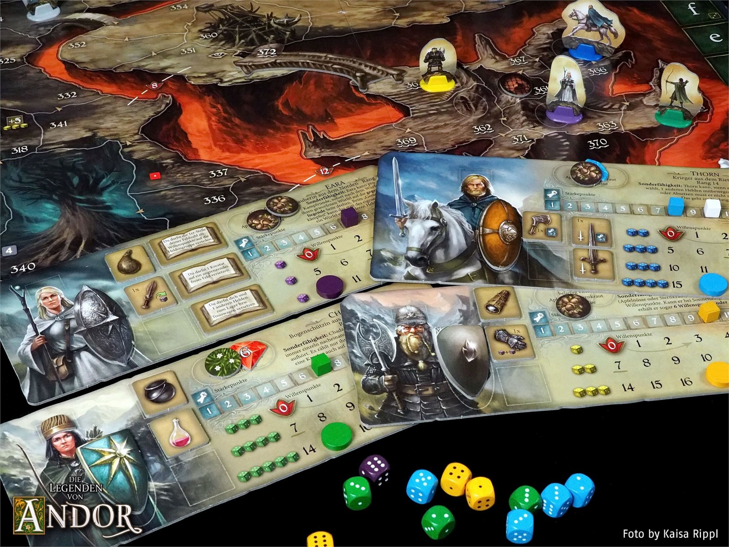 Kosmos Le Leggende Di Andor - Parte III: L'Ultima Speranza - Gioco da Tavolo per 2-4 Giocatori, Autore Michael Menzel, Durata 60-90 Minuti