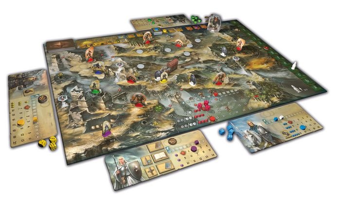 Kosmos Le Leggende Di Andor - Parte III: L'Ultima Speranza - Gioco da Tavolo per 2-4 Giocatori, Autore Michael Menzel, Durata 60-90 Minuti