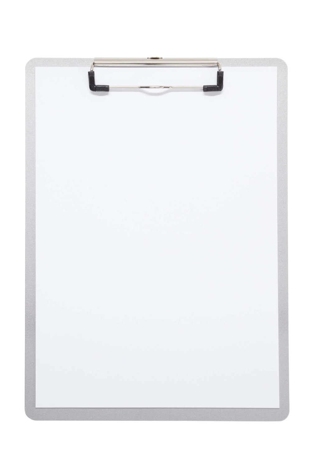 MAUL Portablocco da Scrittura A4 Verticale in Alluminio Anodizzato con Banda Magnetica e Apertura 8 mm