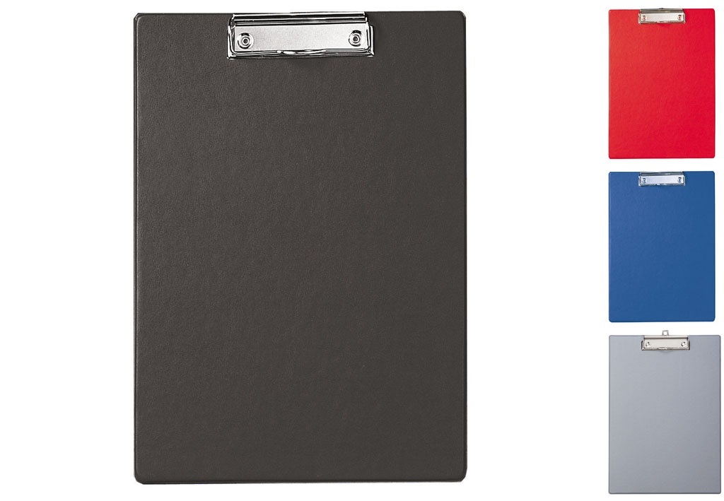 MAUL Lavagna per gesso A4 Nero con copertina in alluminio - Dimensioni 22,9 x 31,9 cm, Spessore 2,8 mm