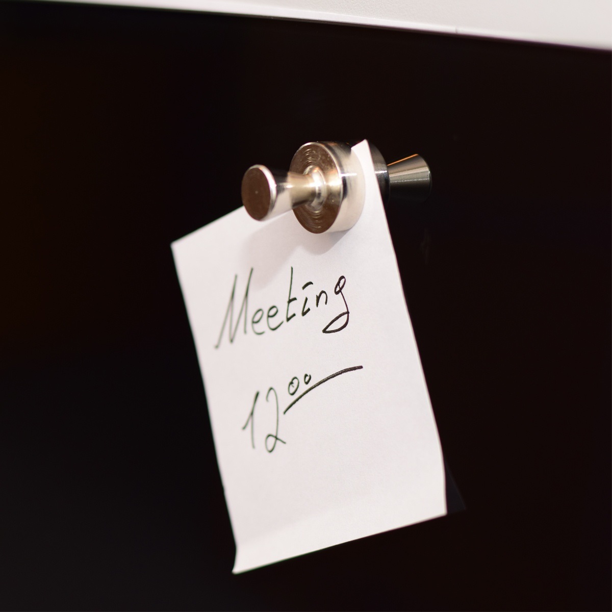 MAUL 6168696 Magnete per Frigorifero Neodimio Conico - Kit da 5 pz, Forza di Attrazione 3,5 kg, Ø 12 mm