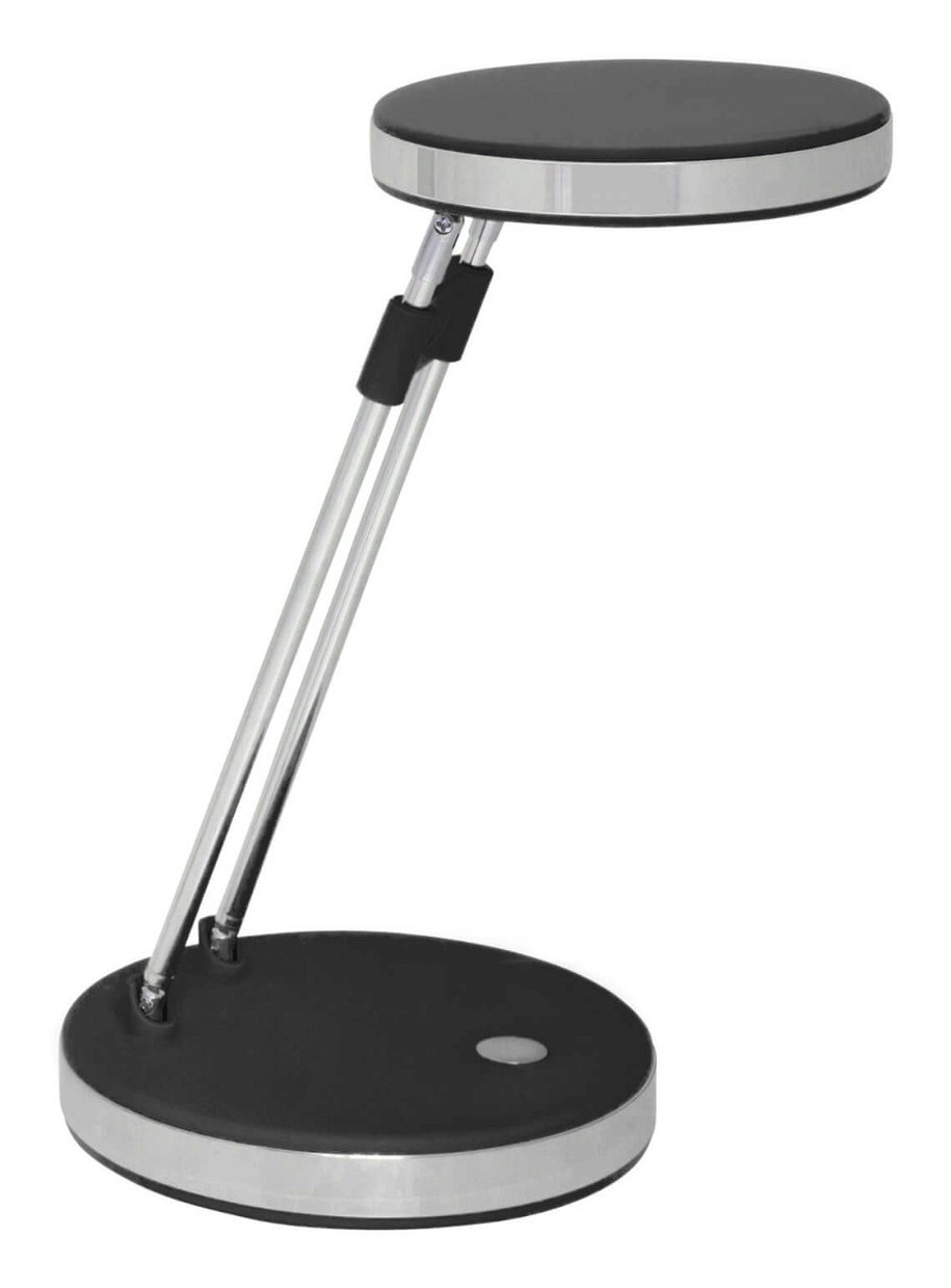 MAUL Lampada da Tavolo a LED 5 W, Nero, 13 x 13 x 37 cm, Luce diurna 6.500K, 230 Lumen