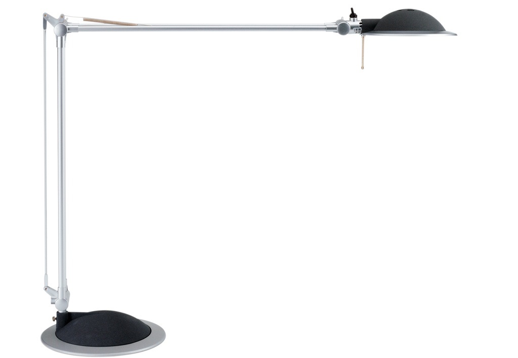 MAUL 8204095 Lampada da Tavolo LED 11 W in Alluminio Argento - Design Moderno per Ufficio e Casa