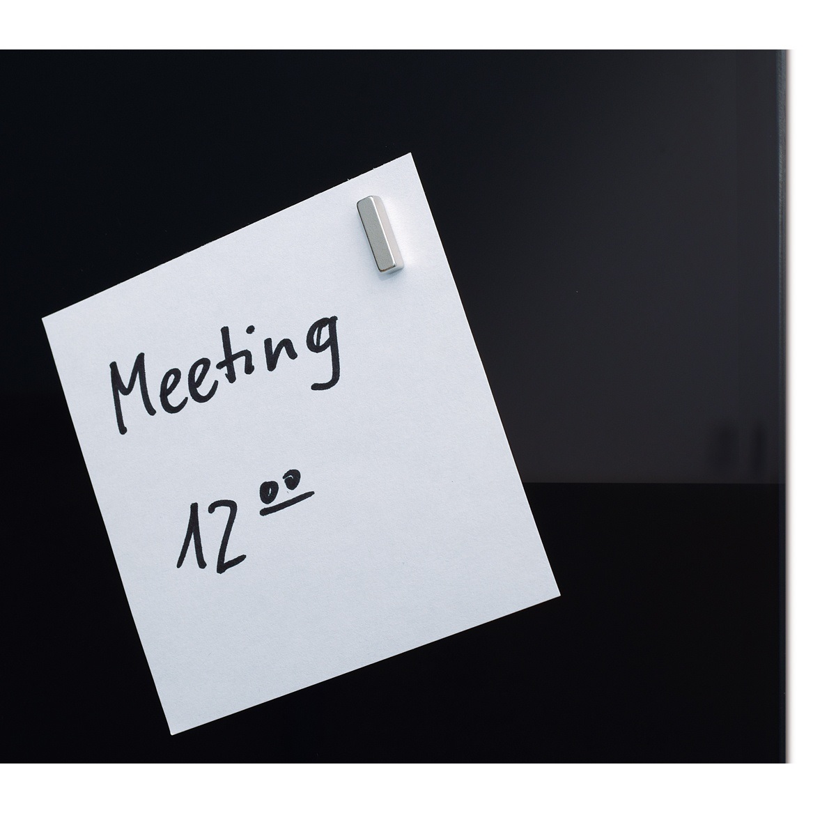 MAUL Magnete al Neodimio - Alta Forza Adesiva, Design Elegante, 4 x 4 x 15 mm, Confezione da 4, Argento Chiaro