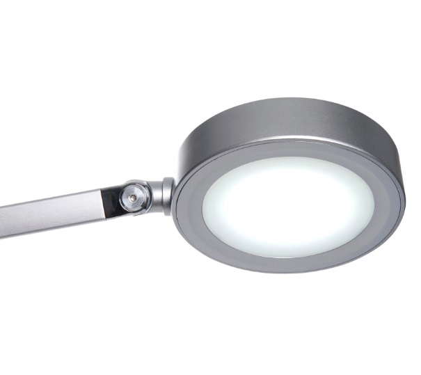 MAUL Lampada da scrivania LED MAULgrace Argento Dimmerabile con Regolazione Intensità e Temperatura di Colore