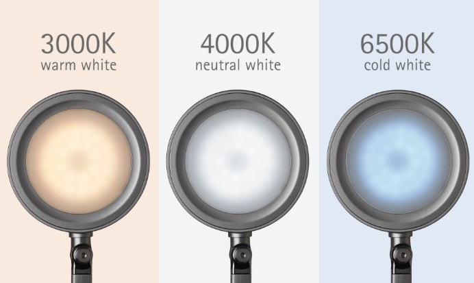 MAUL Lampada da scrivania LED MAULgrace Argento Dimmerabile con Regolazione Intensità e Temperatura di Colore
