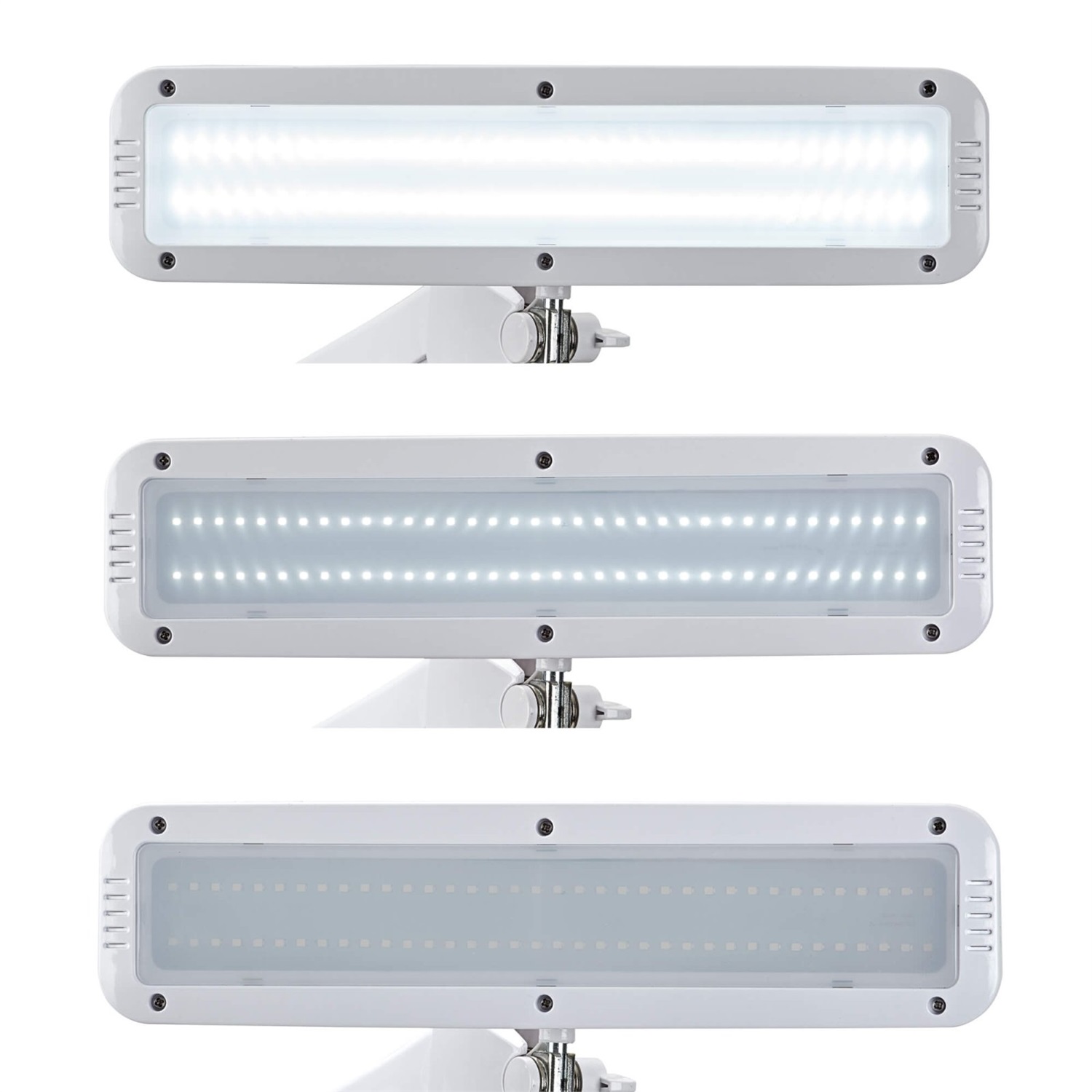 MAUL Lampada da lavoro LED MAULintro - Dimmerabile, Girevole a 360°, con Morsetto di Fissaggio, Bianco