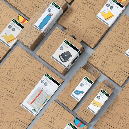 Leitz 53581089 Kit Doppia Vaschetta Portacorrispondenza Cosy A4 Grigio Velluto