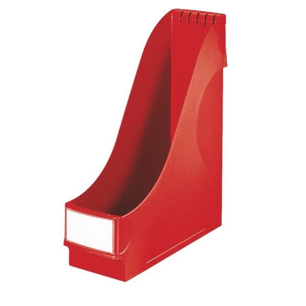 Leitz Portariviste Maxi Rosso A4 - Alta Capacità, Ergonomico e Stabile
