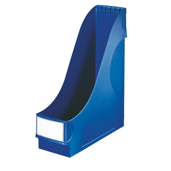 Leitz Portariviste Maxi Blu A4 - Alta Capacità, Design Moderno e Finitura Opaca