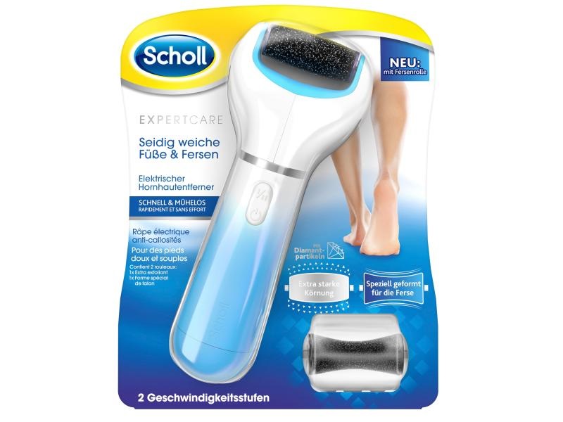 Scholl Expert Care Rimozione Elettrica Calli con Rullo di Minerali Marini - 1 pz