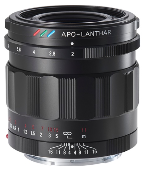 Voigtländer APO-LANTHAR 50 mm f/2.0 Asferico Obiettivo Standard Nero per Sony E - Garanzia 5 Anni