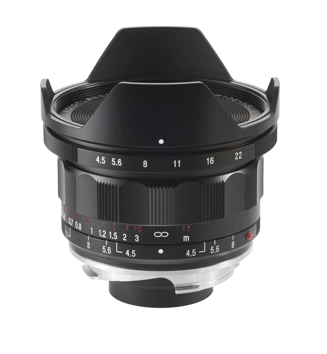 Voigtländer VM 15 mm F4.5 Obiettivo Super Wide Heliar per Leica M-bajonett - Nero, Garanzia 5 anni