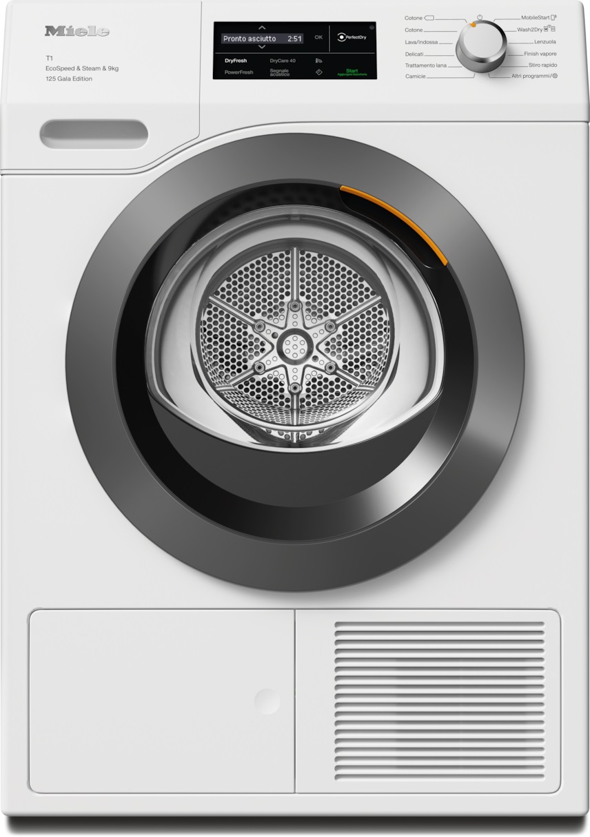 Miele TCL690 WP 125 Gala Edition Asciugatrice Libera Installazione Caricamento Frontale 9 kg A Pompa di Calore Bianco