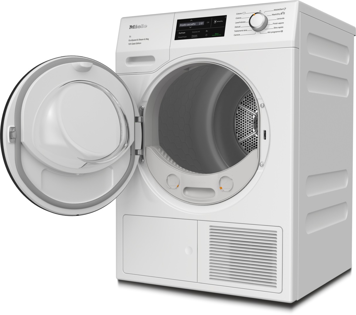 Miele TCL690 WP 125 Gala Edition Asciugatrice Libera Installazione Caricamento Frontale 9 kg A Pompa di Calore Bianco