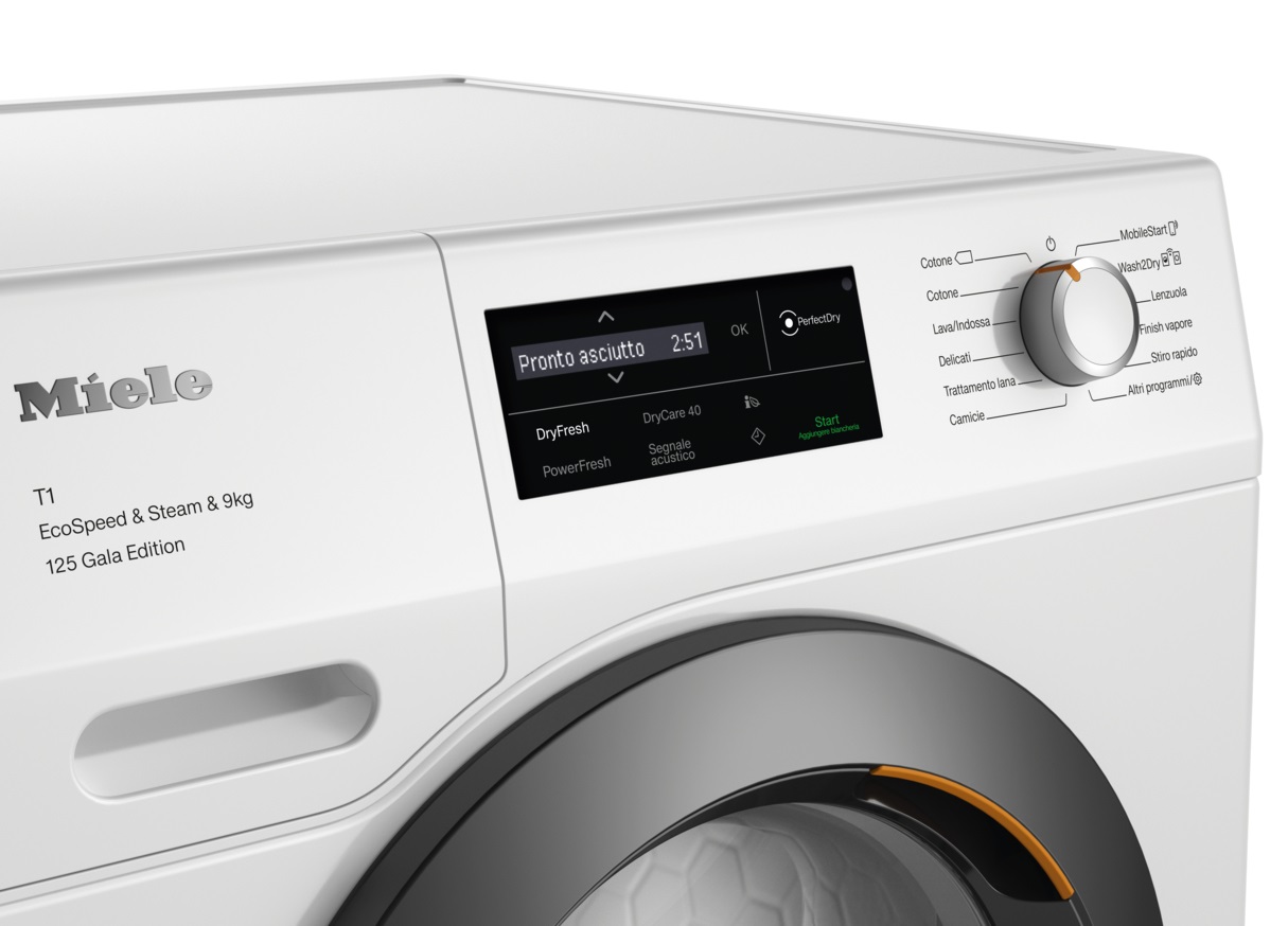 Miele TCL690 WP 125 Gala Edition Asciugatrice Libera Installazione Caricamento Frontale 9 kg A Pompa di Calore Bianco