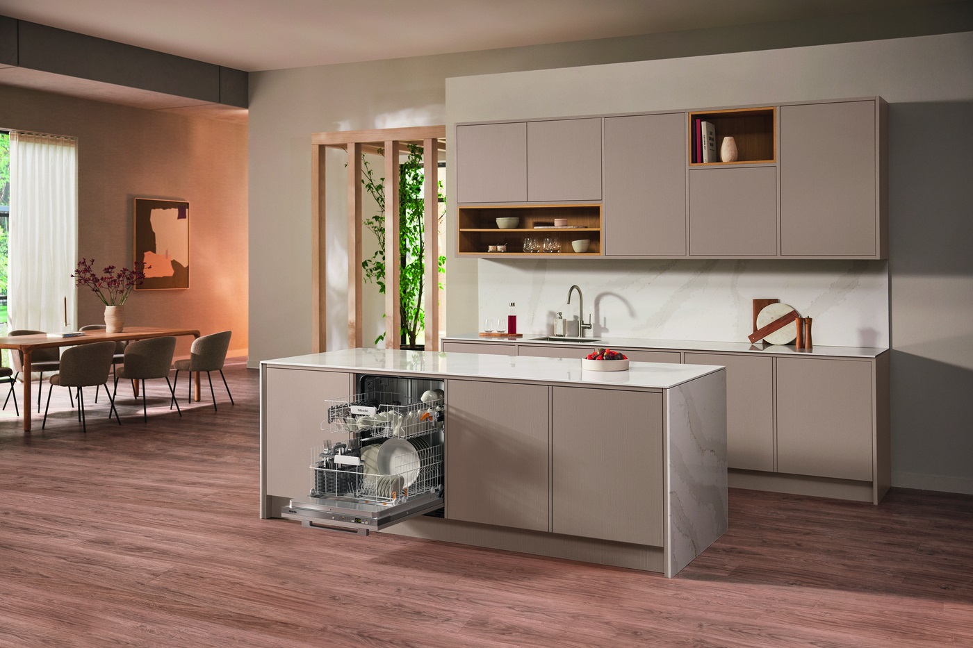 Miele G 5653 VI Lavastoviglie a Scomparsa Totale 13 Coperti Classe A Acciaio Inox con QuickPowerWash