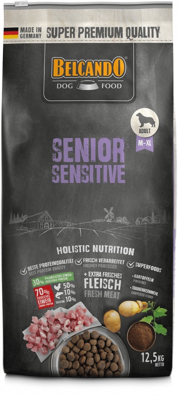Belcando Senior Sensitive Cibo Secco per Cani Anziani e Sensibili - 12,5 kg