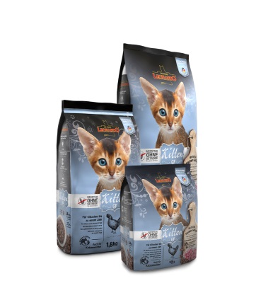 LEONARDO Kitten GF Cibo Secco per Gattini 7,5 kg - Senza Cereali con Pollame Fresco e Amaranto