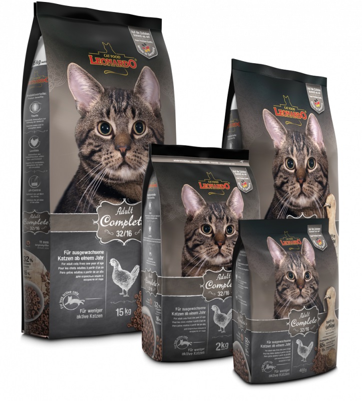 Leonardo Adult Complete 32/16 Cibo Secco per Gatti 7,5 kg - Alimento Completo per Gatti Adulti di Tutte le Razze