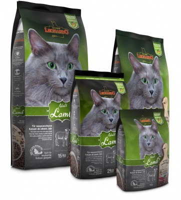 Leonardo Adult Classic Agnello - Cibo Secco per Gatti 7,5 kg - Alimento Completo per Gatti Adulti