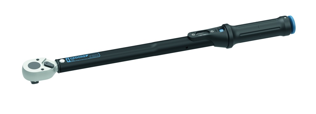 GEDORE Chiave Dinamometrica TORC 1/2'' 40-200 Nm Mod. 3550-20 UK - Lunghezza 500 mm, Cricchetto con Leva di Commutazione
