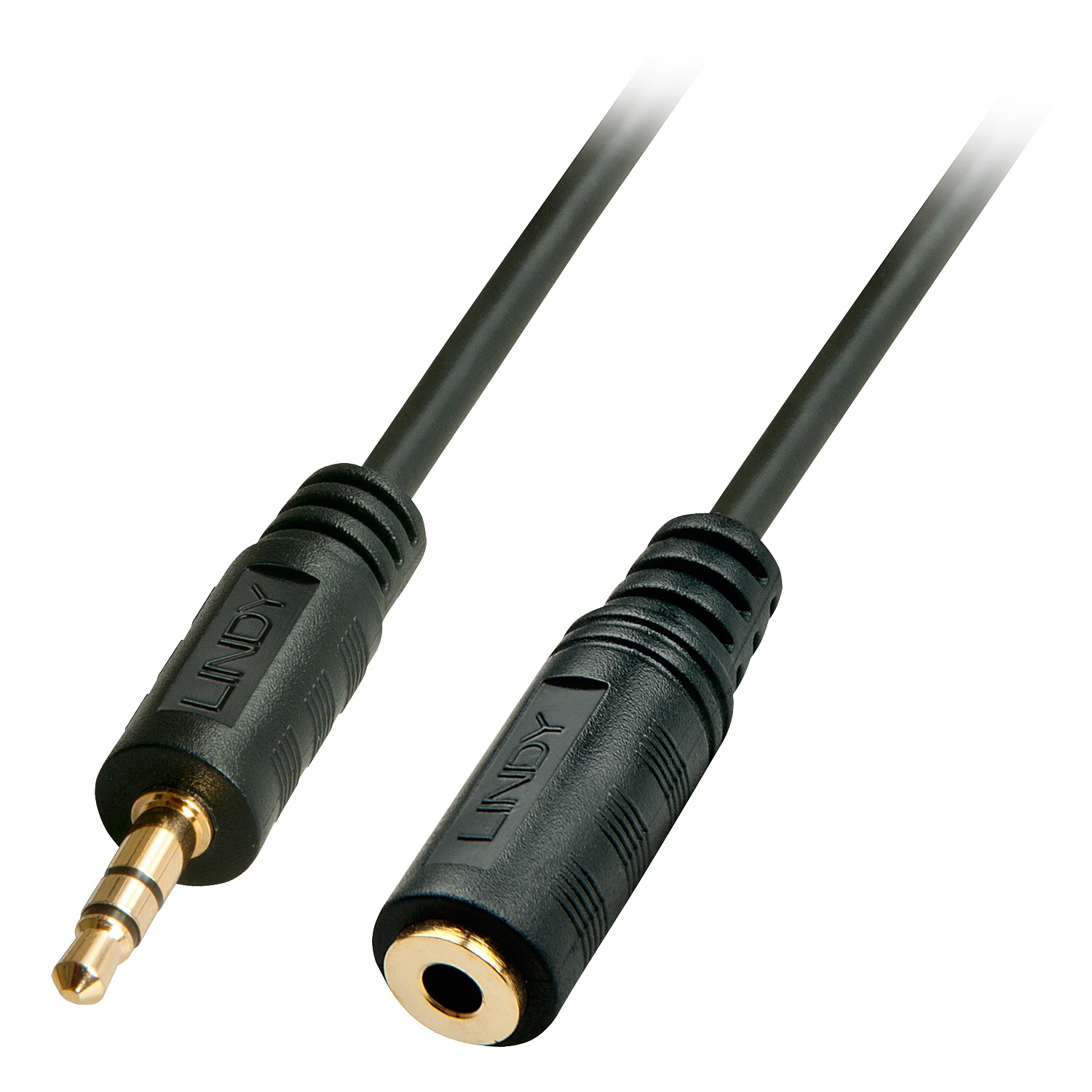 Lindy 35653 Cavo Audio Prolunga 3.5mm Maschio/Femmina, 3 m, Nero