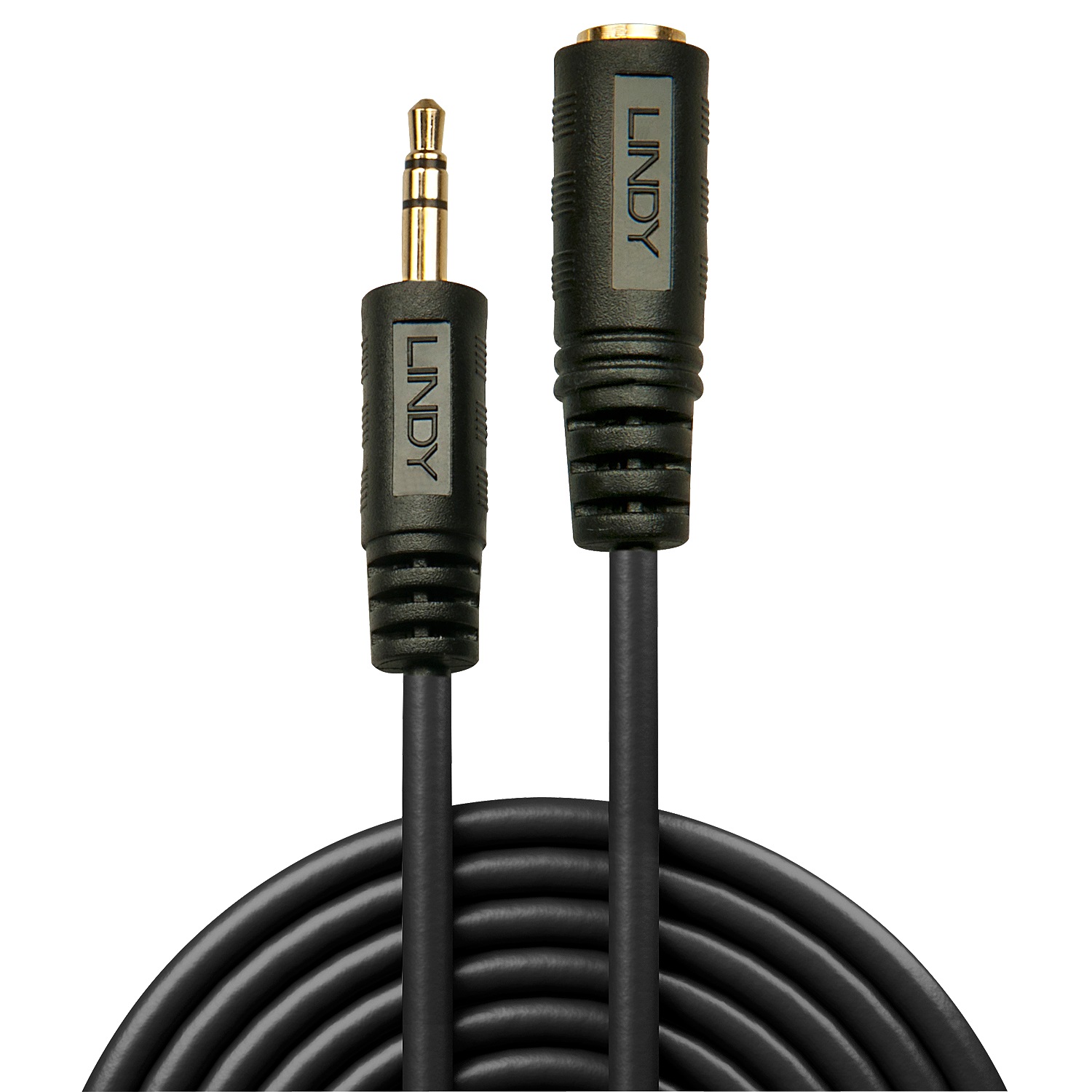 Lindy 35653 Cavo Audio Prolunga 3.5mm Maschio/Femmina, 3 m, Nero