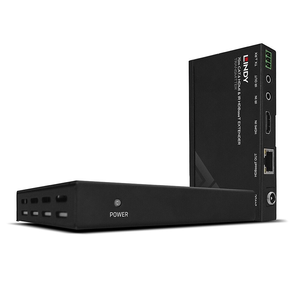 Lindy 38139 Extender HDMI HDBaseT Cat.6 fino a 70m, supporto 4K@30Hz, PoC