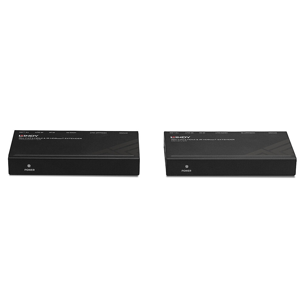 Lindy 38139 Extender HDMI HDBaseT Cat.6 fino a 70m, supporto 4K@30Hz, PoC
