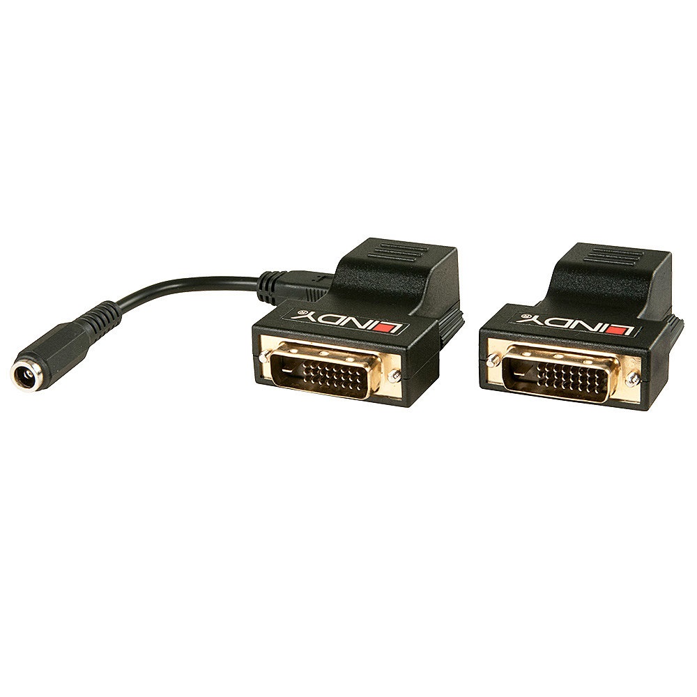LINDY 38300 Extender DVI-D Cat.5e/6 fino a 50m - Risoluzione 1920x1200