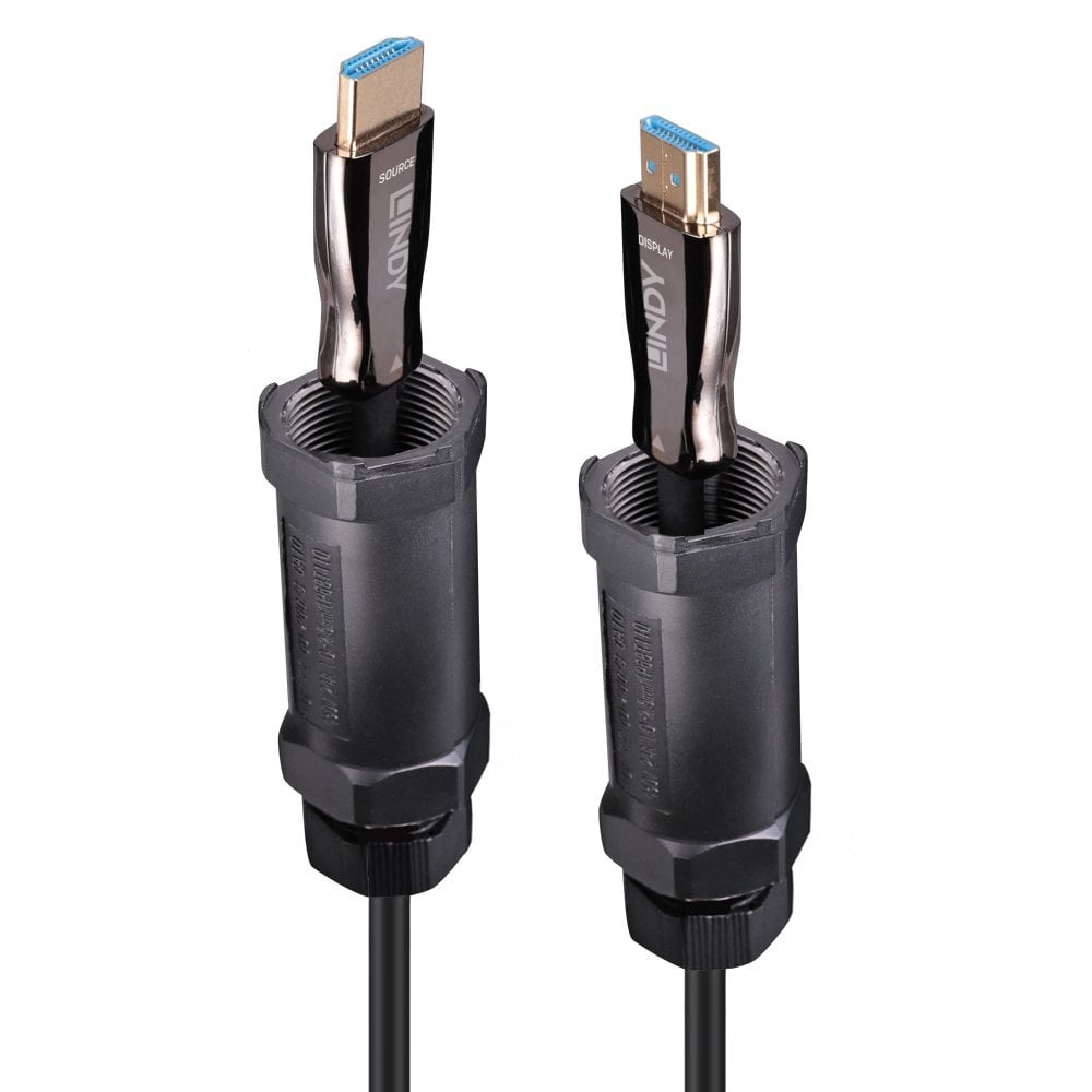 LINDY Cavo HDMI 38530 30 m HDMI tipo A (Standard) Nero - Shielded Hybrid Fiber Optic 8K60