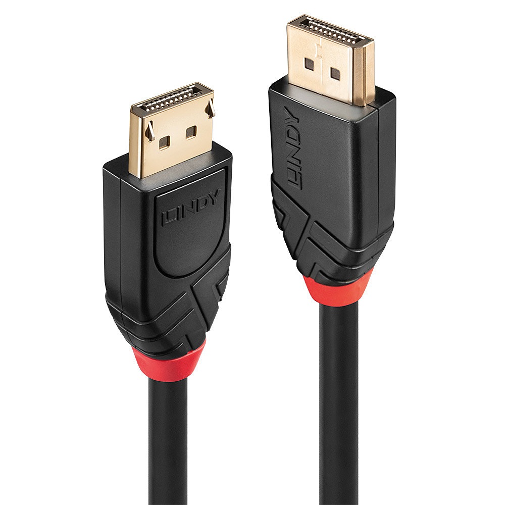 Lindy Cavo Attivo DisplayPort 1.2, 20 m - Supporto 4K 60 Hz, Chipset Attivo, Bidirezionale
