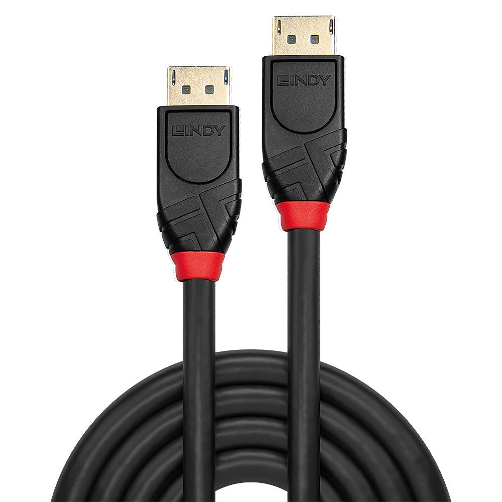 Lindy Cavo Attivo DisplayPort 1.2, 20 m - Supporto 4K 60 Hz, Chipset Attivo, Bidirezionale